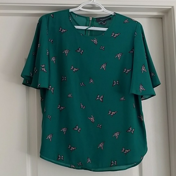 Primark Tops - Teal Primark blouse with zipper detail